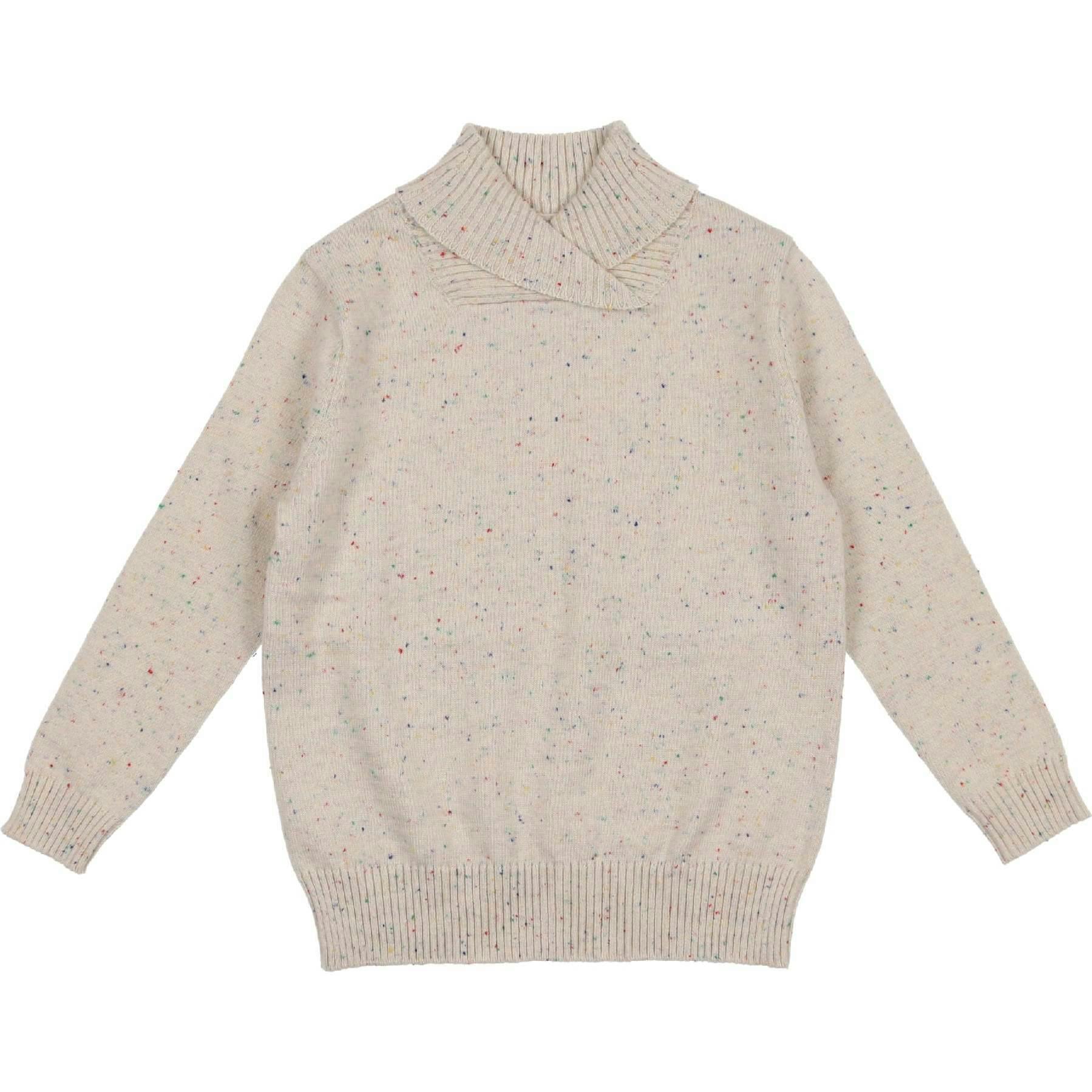 Shawl Collar Relaxed Fit Sweater