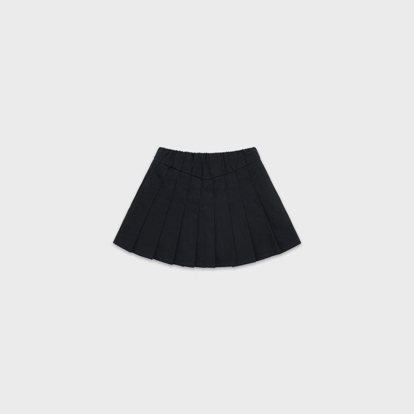Organic Cotton Pleated Skirt
