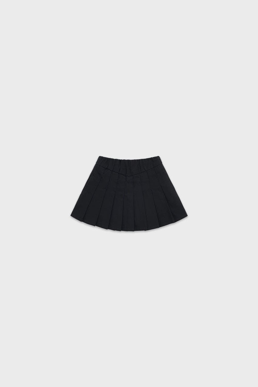 Organic Cotton Pleated Skirt