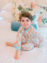 Blue Goldendoodle Bamboo PJ Set
