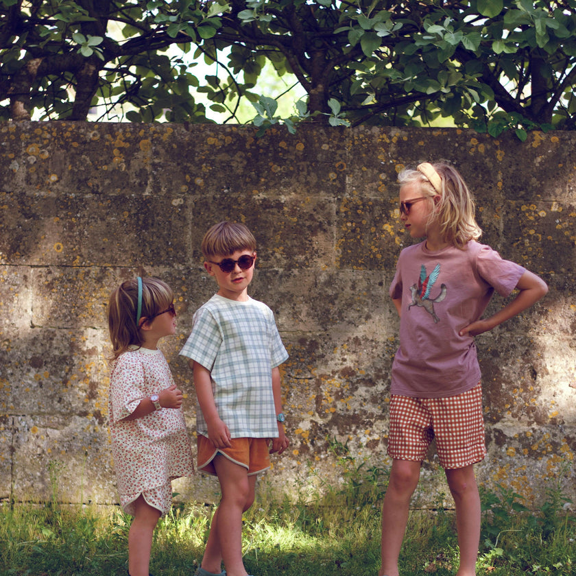 Classic | Sustainable Sunglasses | Plant-Based Bendable Polarized - Teen | 9-14 Y | Mallow