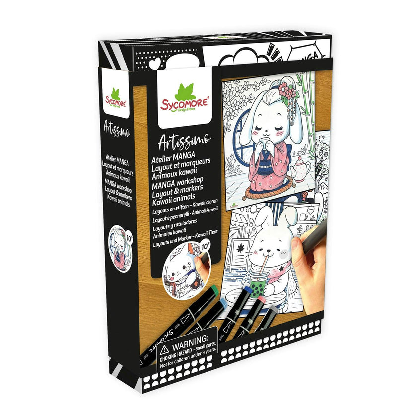 Artissimo - Layout And Markers Kawaii Animals - 10y+