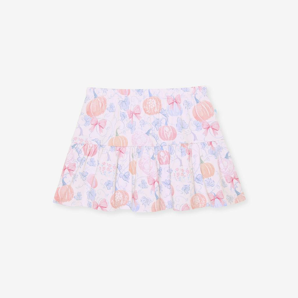 Posh Pumpkins French Terry Skater Skirt