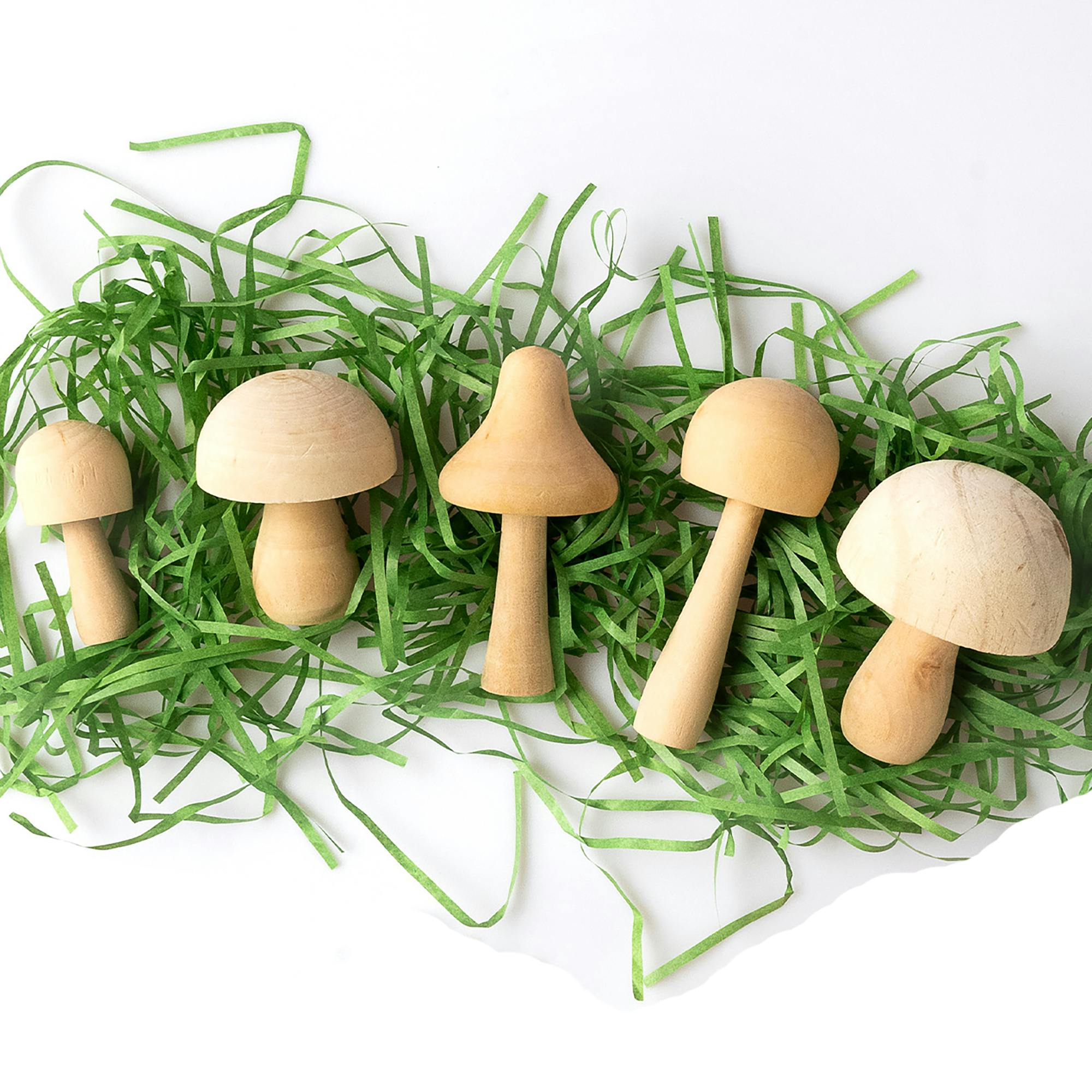 JOS: Paint Your Own Wooden Mushrooms