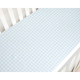 Picnic Gingham Crib Sheet