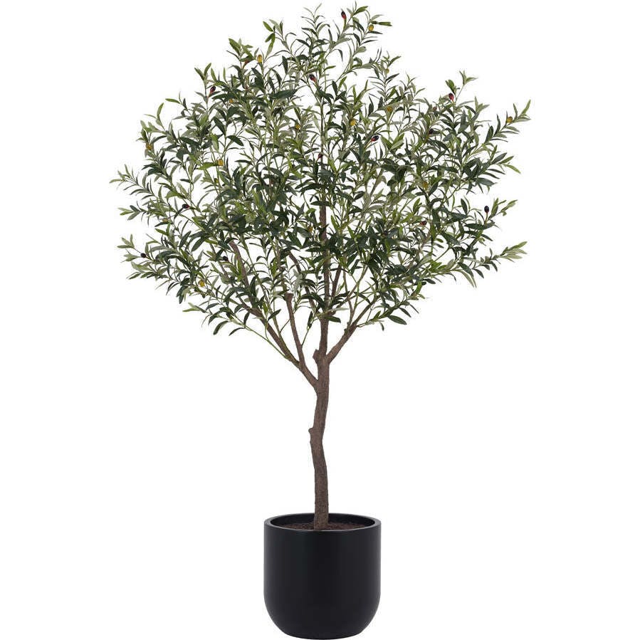 6.5' Faux Potted Olive Tree