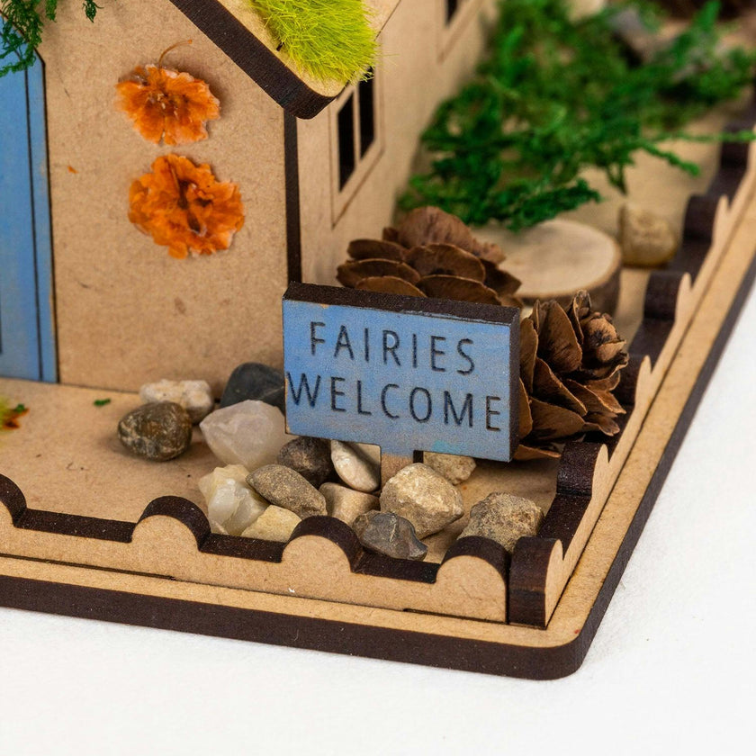 Fairy House + Garden
