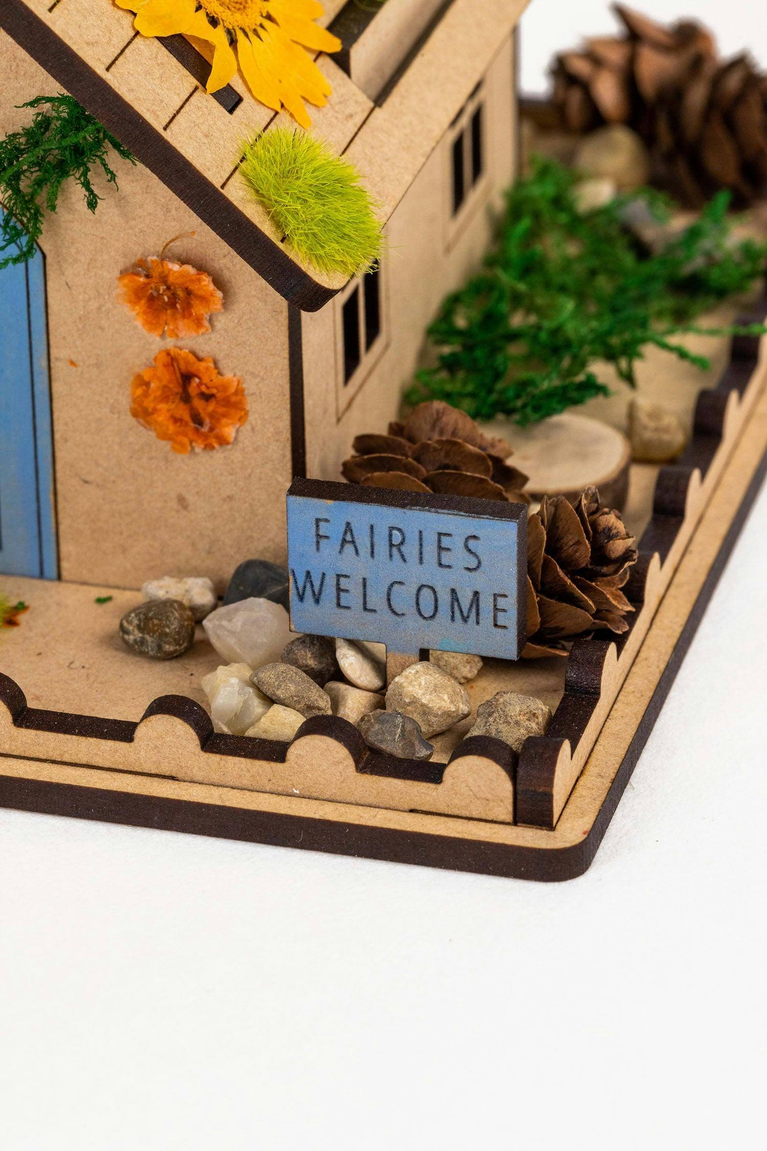 Fairy House + Garden