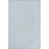 Bermuda Sienna Indoor/Outdoor Rug, Light Blue