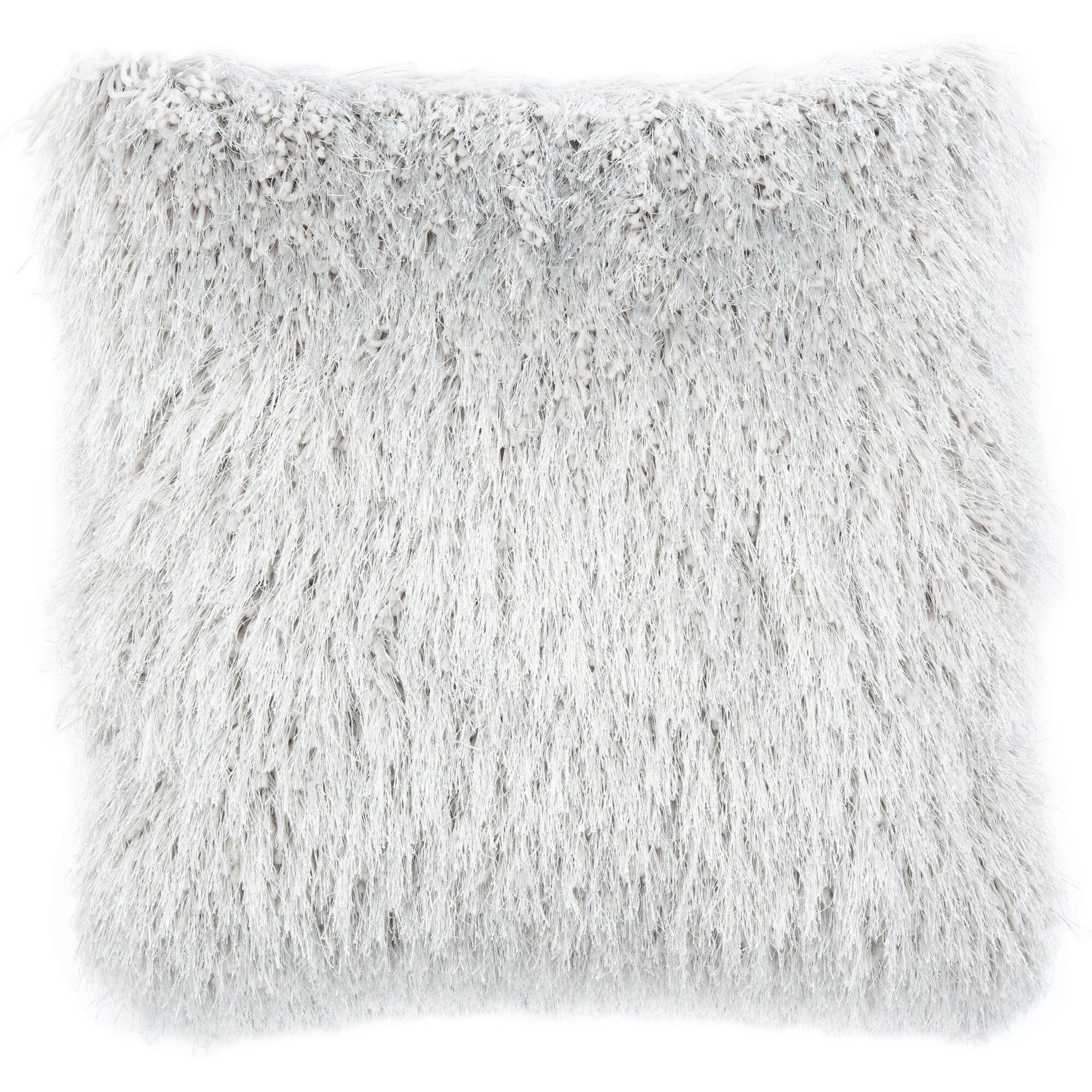 Shag Modish Metallic Pillow