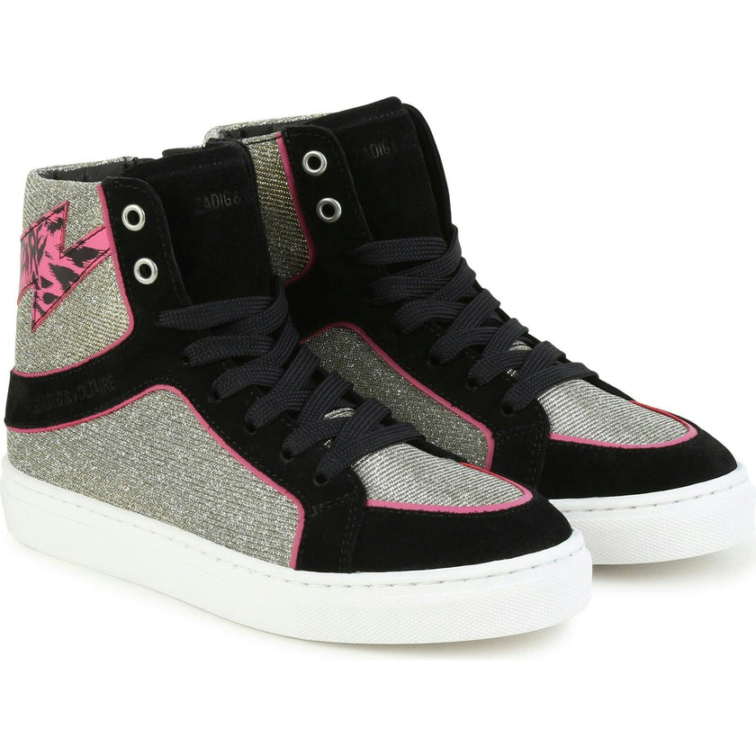 ZADIG & VOLTAIRE Iconic Flash High-Top Sneakers