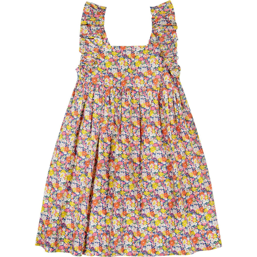 Sawyer Flutter Sleeve Dress, Florals