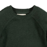 Organic Raglan Crew Neck Sweater
