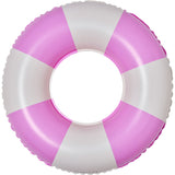 Mini Tube Pool Ring: Zest Magenta Stripe