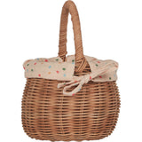 Rattan Berry Basket with Lining – Gumdrop