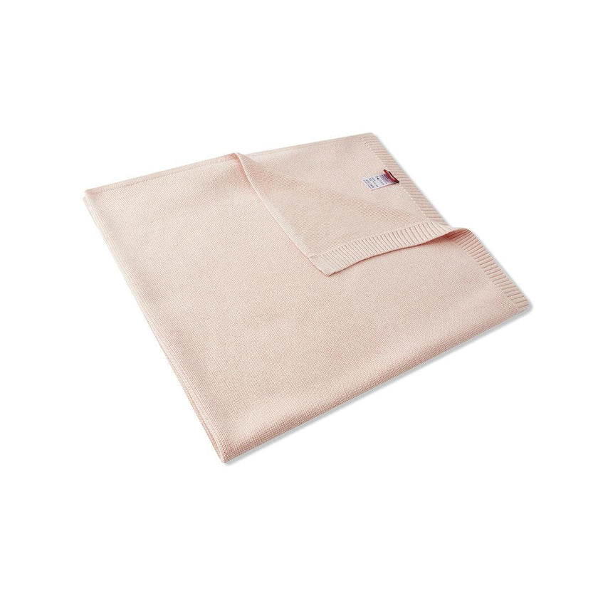 Nude Blush Knitted Blanket