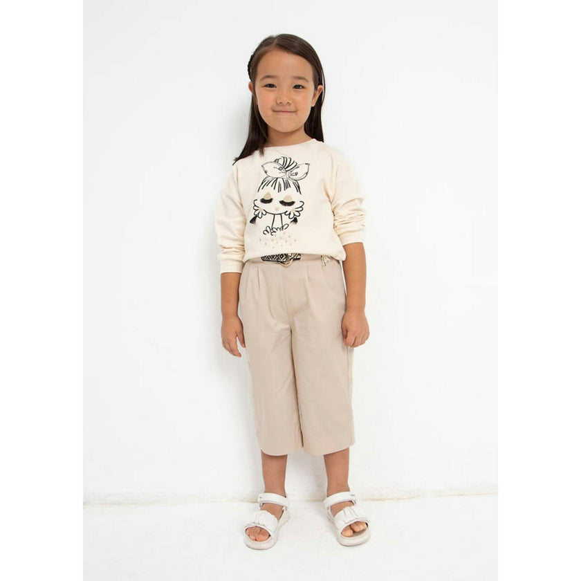 Off White Doll Graphic Sweatshirt