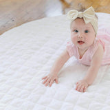 Linen Round Play Mat