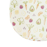 Clementine Fruits & Veggies Cotton Bassinet Sheet
