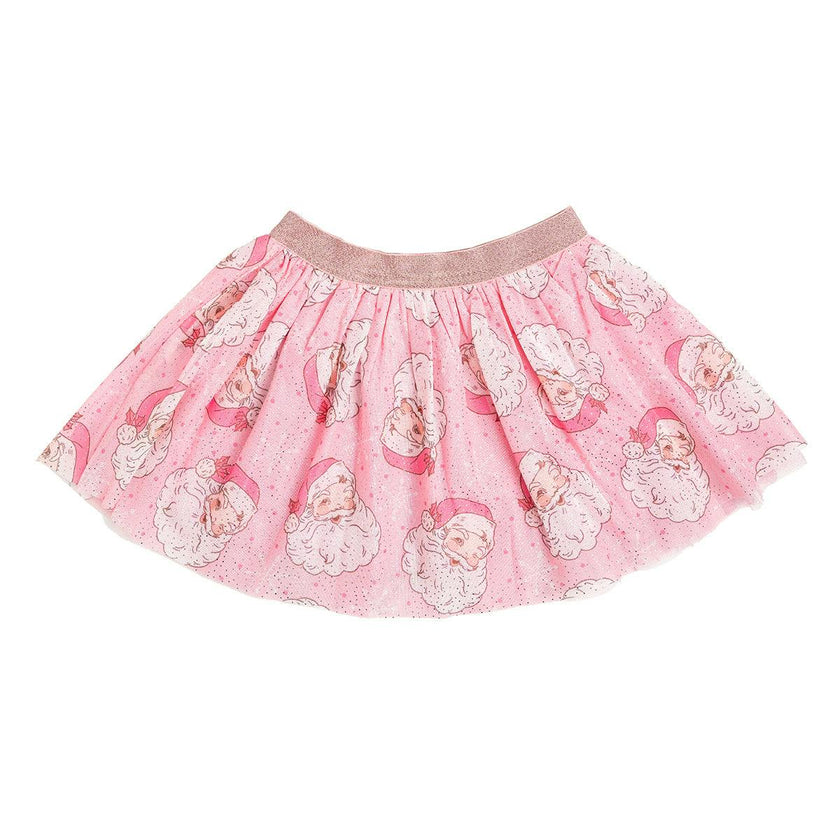 Retro Santa Christmas Tutu Skirt