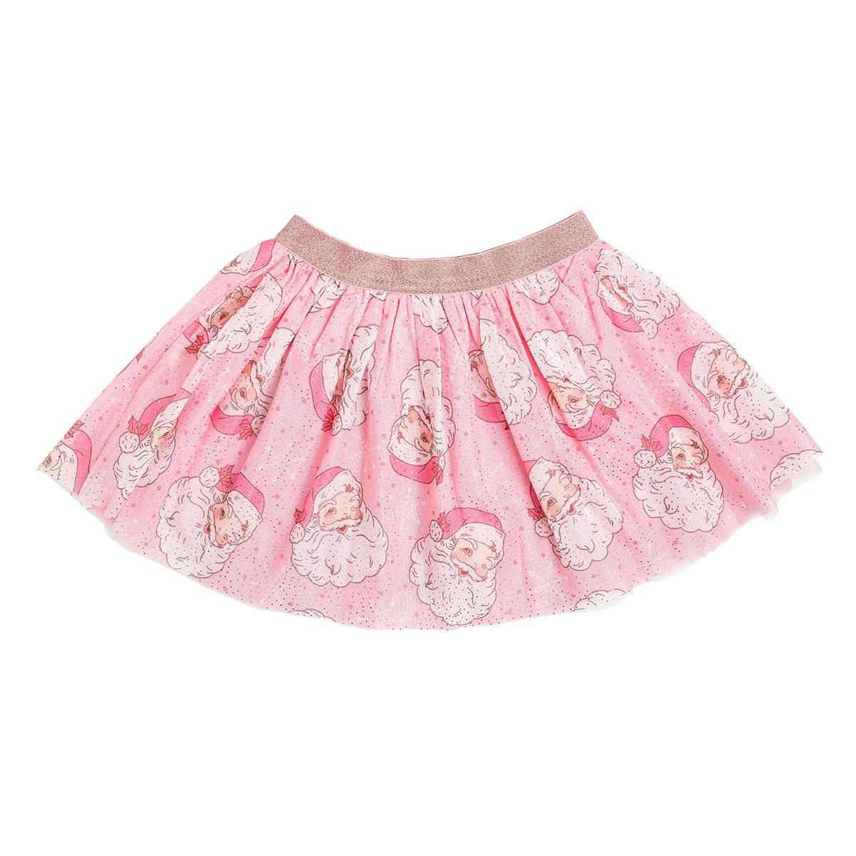 Retro Santa Christmas Tutu Skirt
