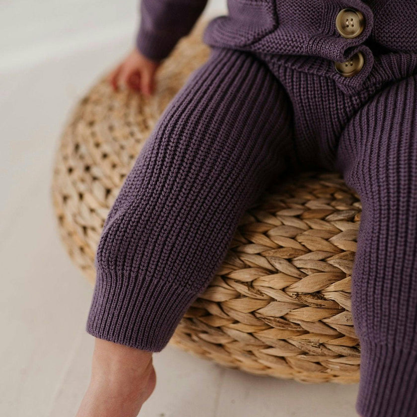 Knit Pants Misty Rose