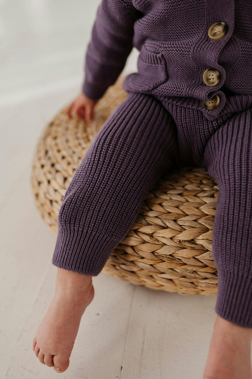 Knit Pants Misty Rose