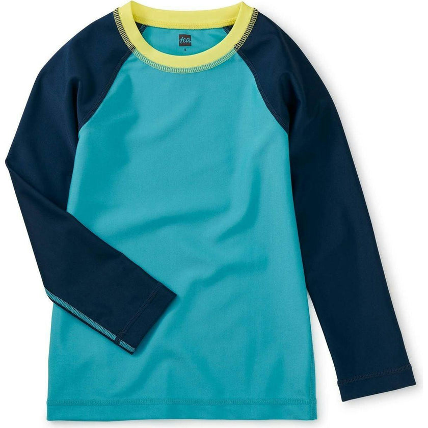 Long Sleeve Rash Guard, Blue