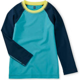 Long Sleeve Rash Guard, Blue