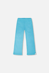 Crinkle Jersey Leggings Blue