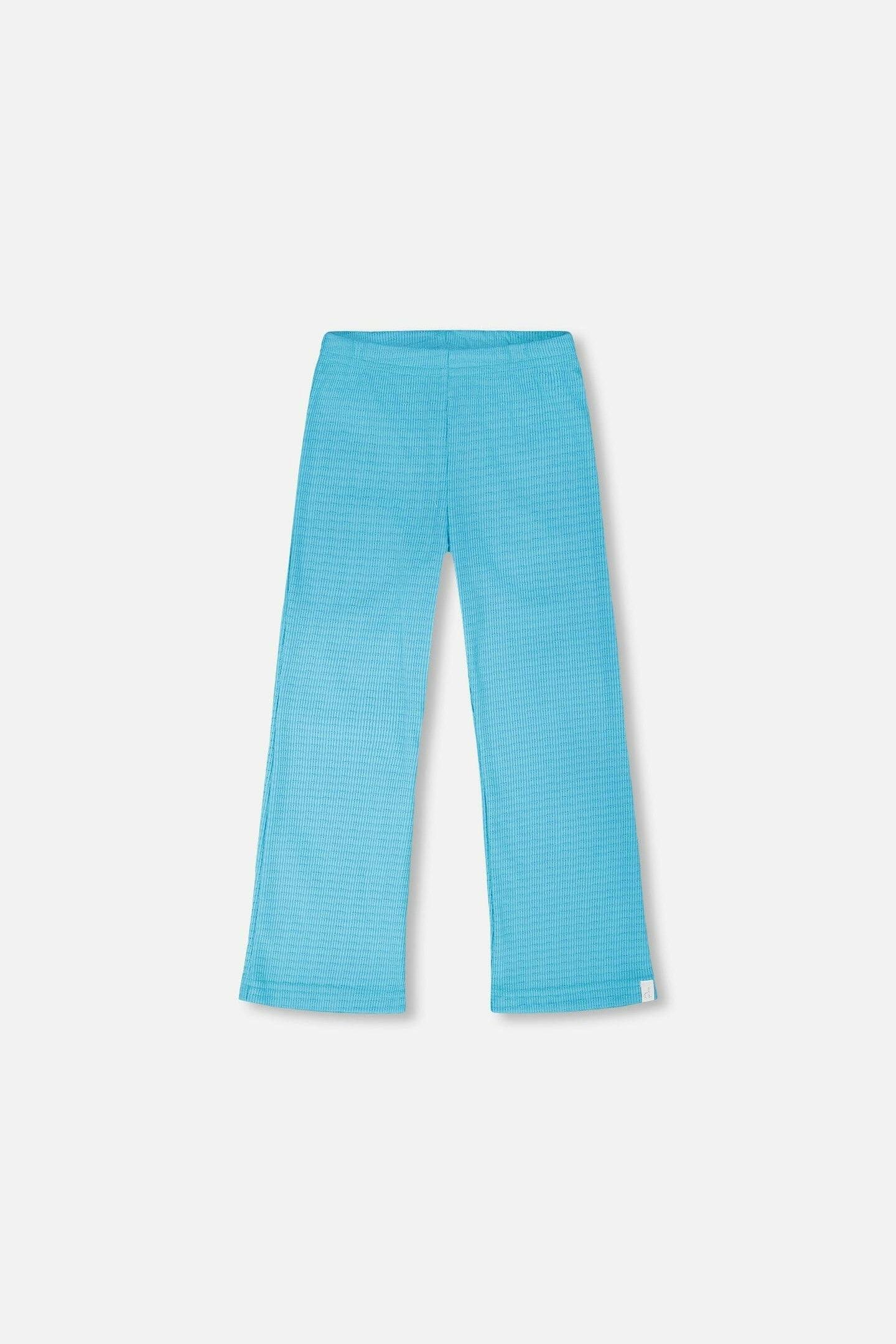 Crinkle Jersey Leggings Blue