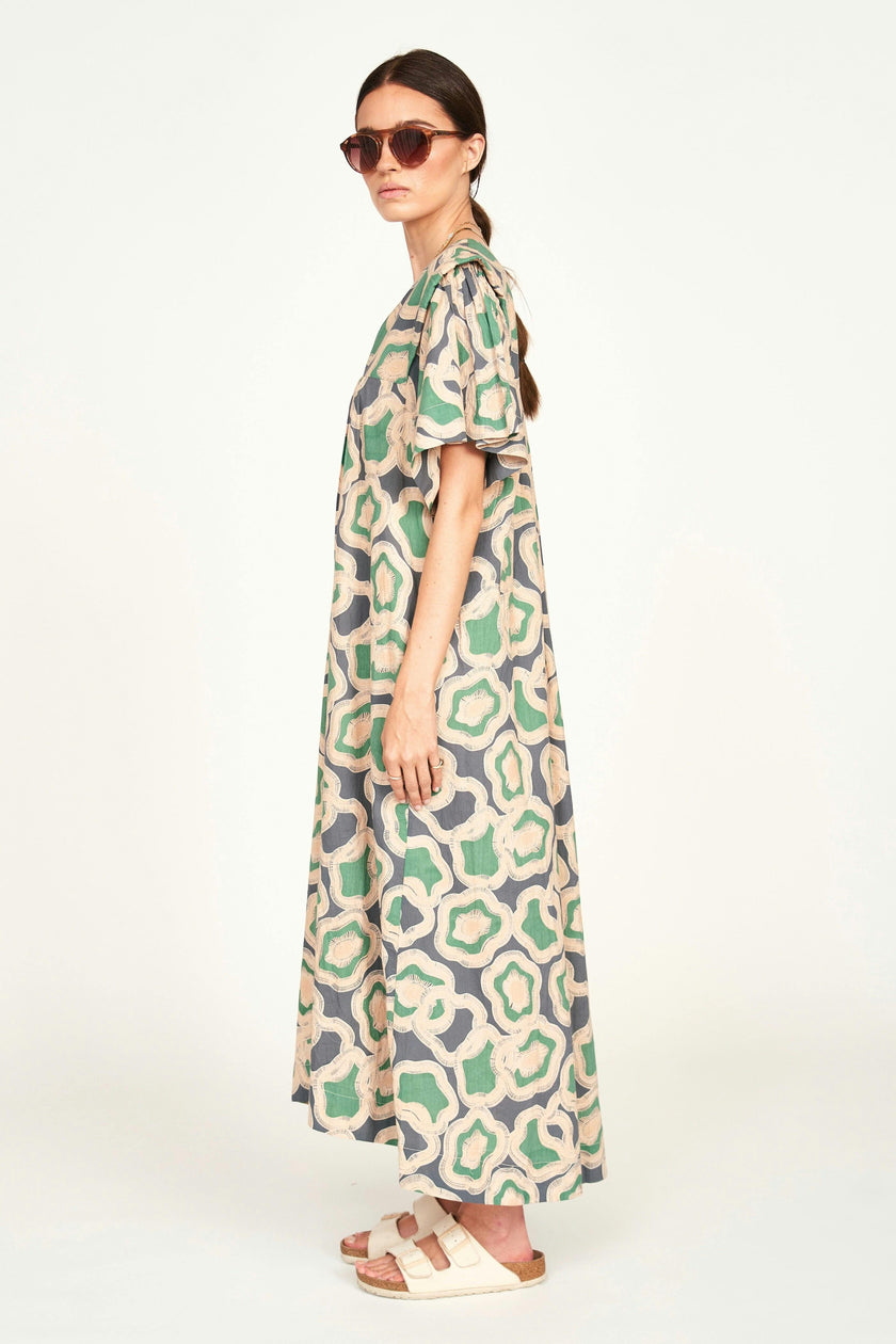 Belem Caftan in Marine Puddles