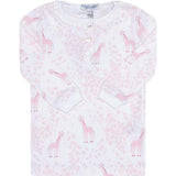 Pink Giraffe Print Pajama