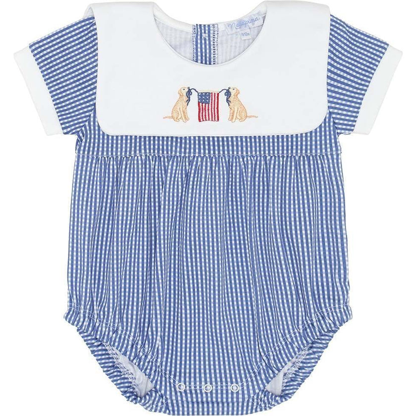 American Pups Square Collared Bubble