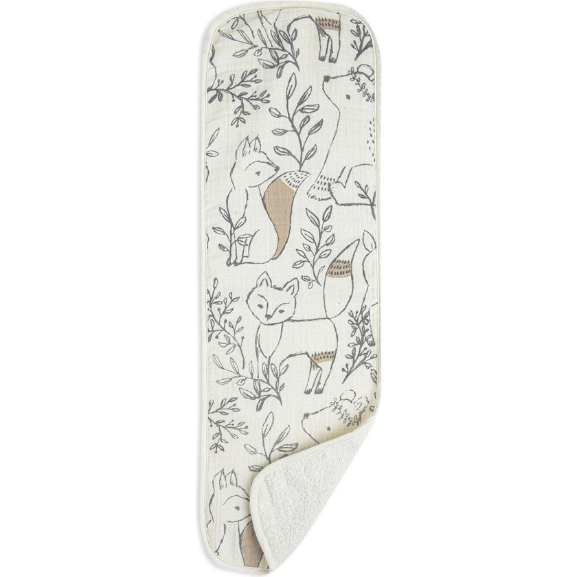 Ezra 3-pc. Newborn Burp Cloth Set (Woodland Animal)