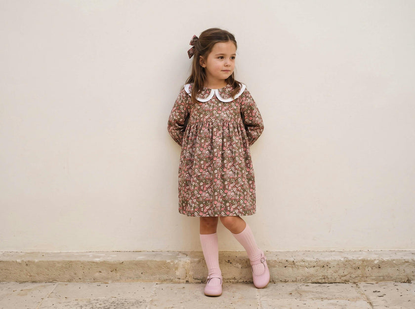 Liberty Floral Peter Pan Collar Dress