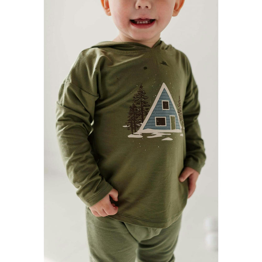 Boy's Jersey Hoodie
