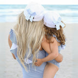 Flower Girl Bow Baseball Hat - Baby/Toddler & Youth