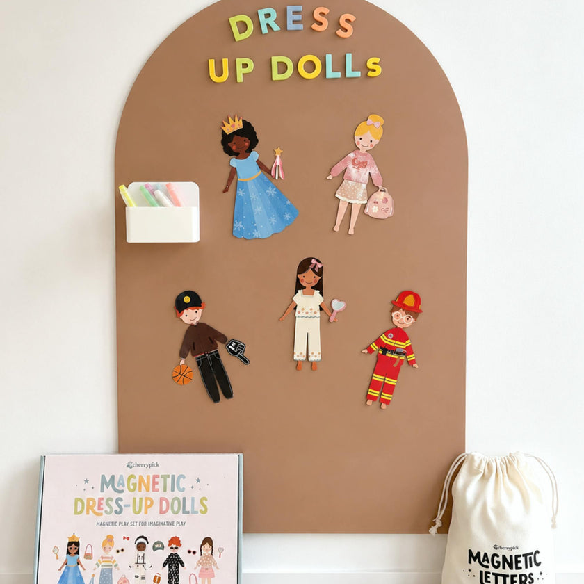 Magnetic Dress-Up Dolls Play Set