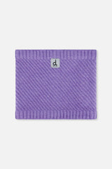 Winter Knit Neckwarmer Violet