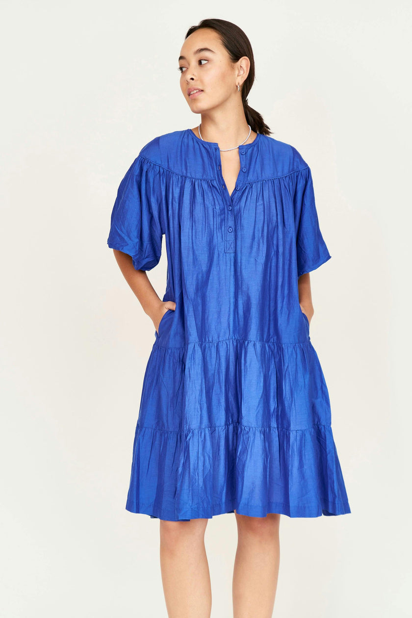 Oslo Dress in Lapis