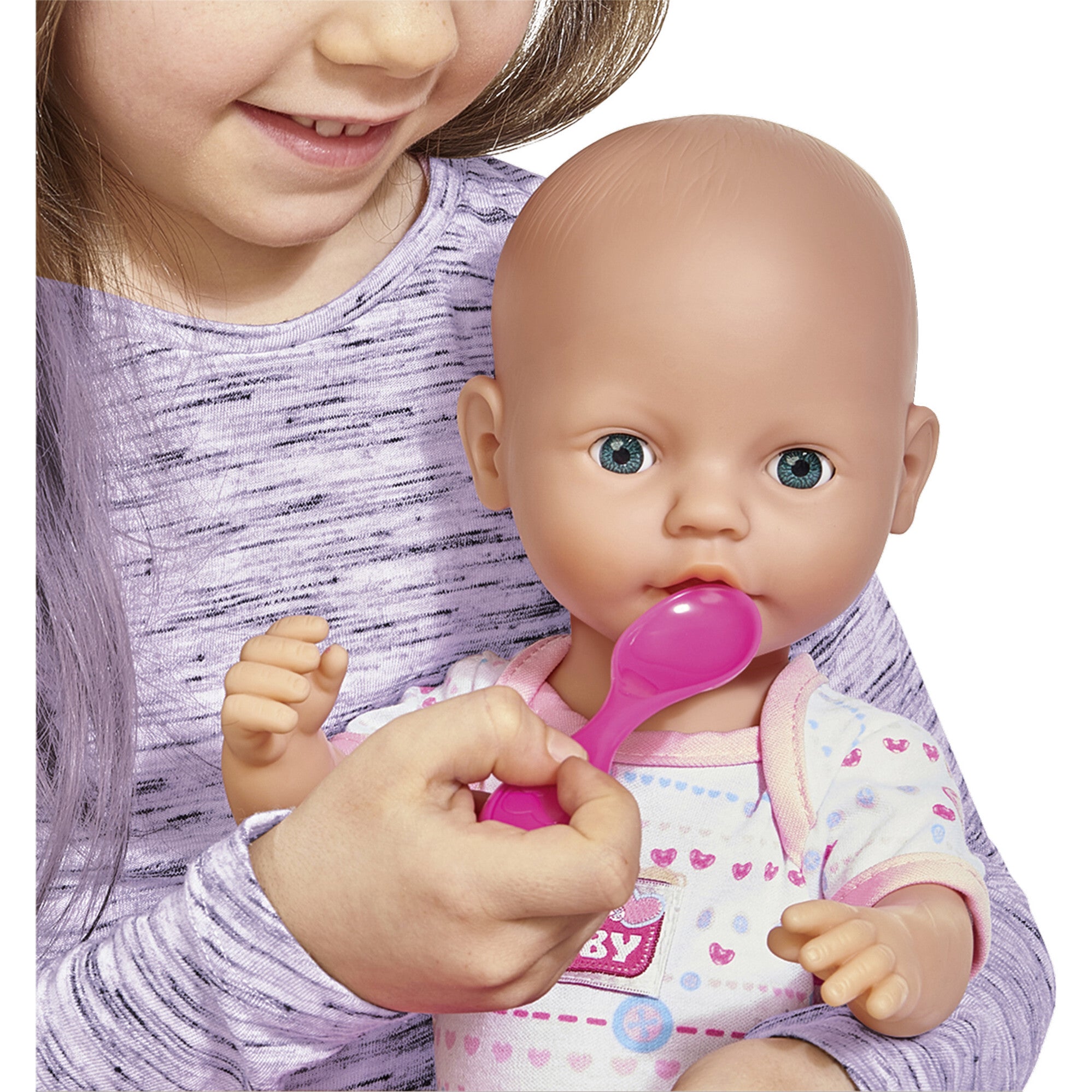 Newborn Baby: Drink & Wet - 7pc Pink - 15