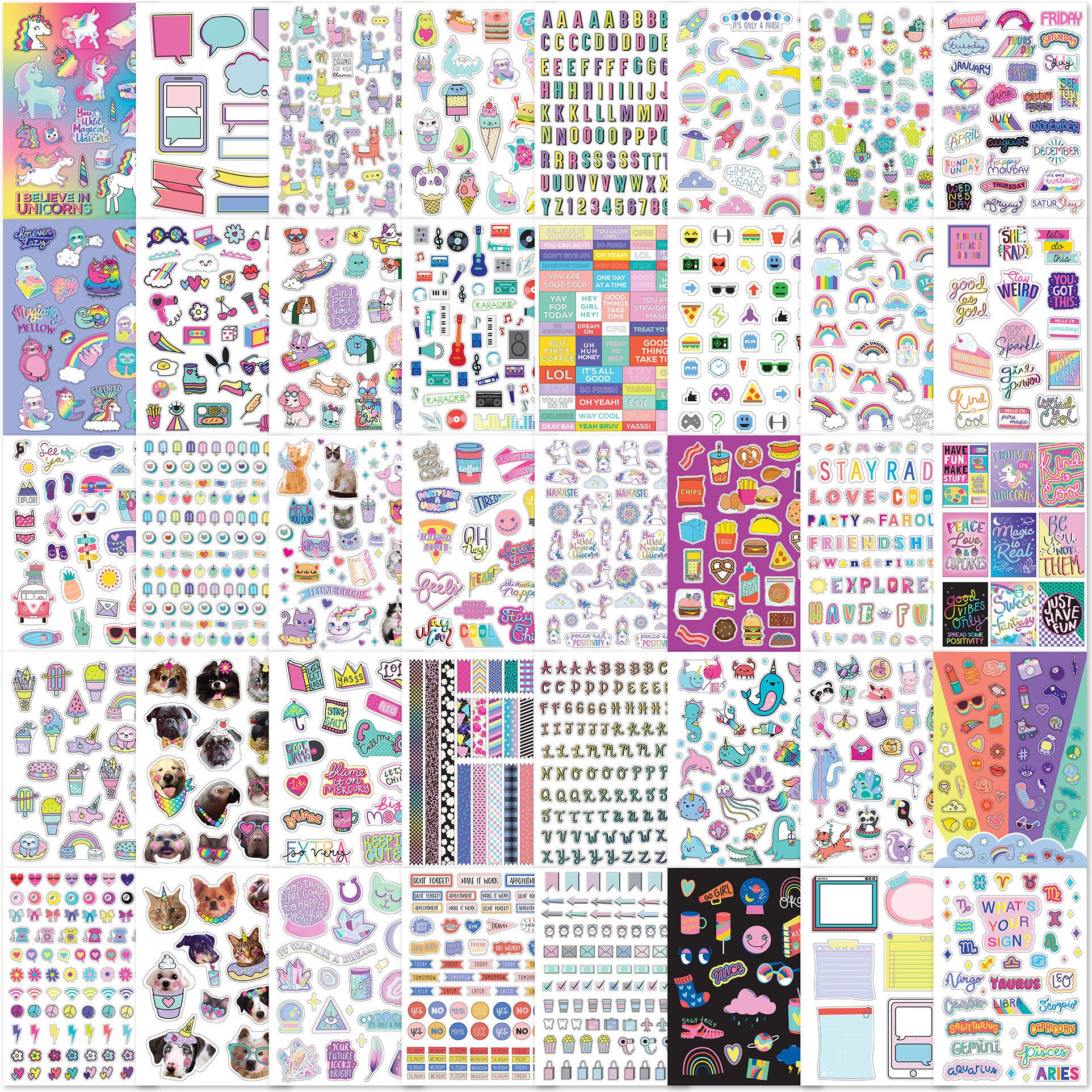 Sticker Book: Totes Adorbs 1000+