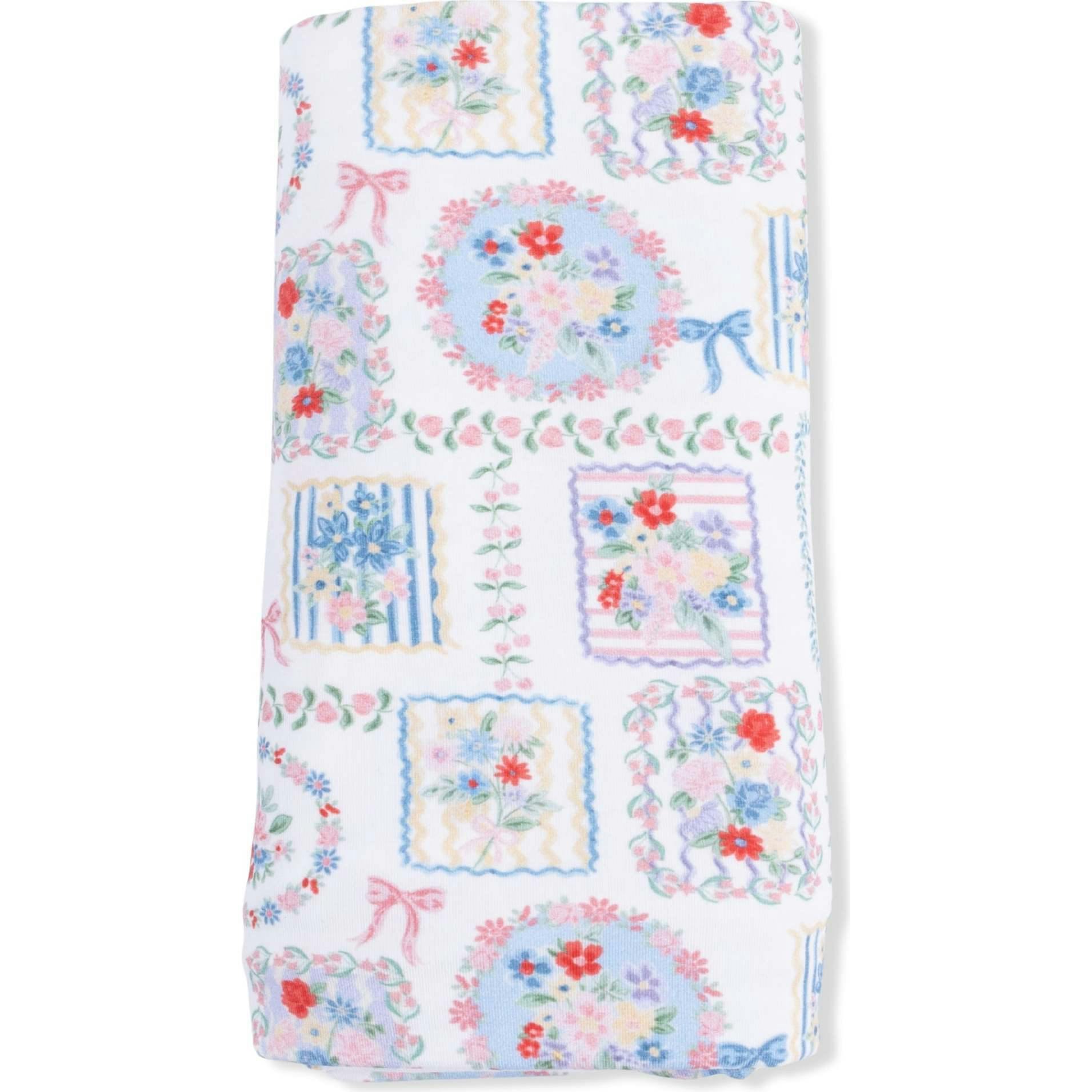 Julep's Floral Patchwork - Swaddle Blanket