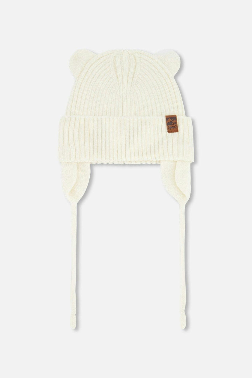 Baby Knit Hat Off White