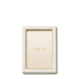 Piero Leather Frame, White