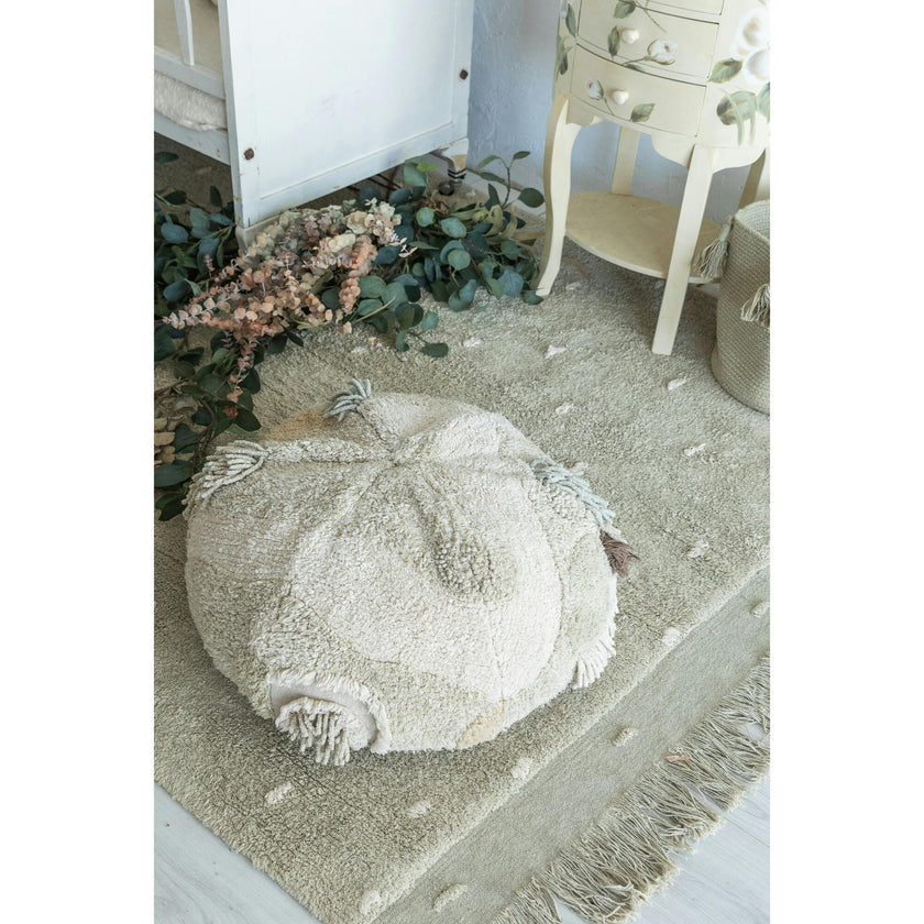 Mossy Rock Pouf