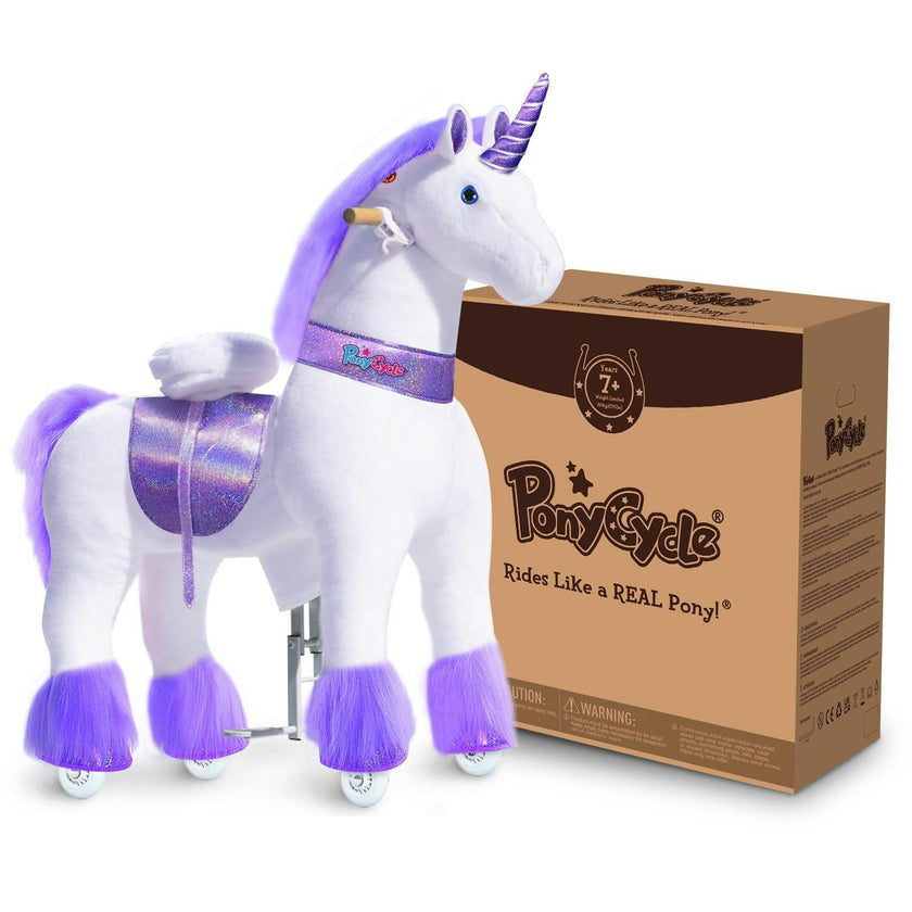 Model U® Unicorn Ride-On Toy Age 7+ – Purple