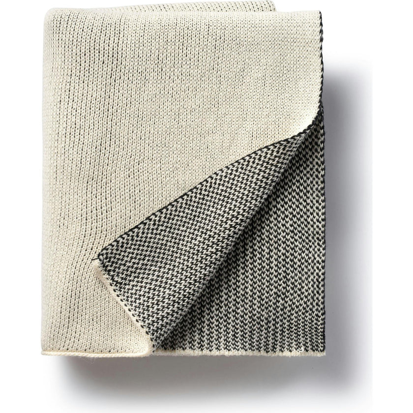 Bow Logo Knit Baby Blanket