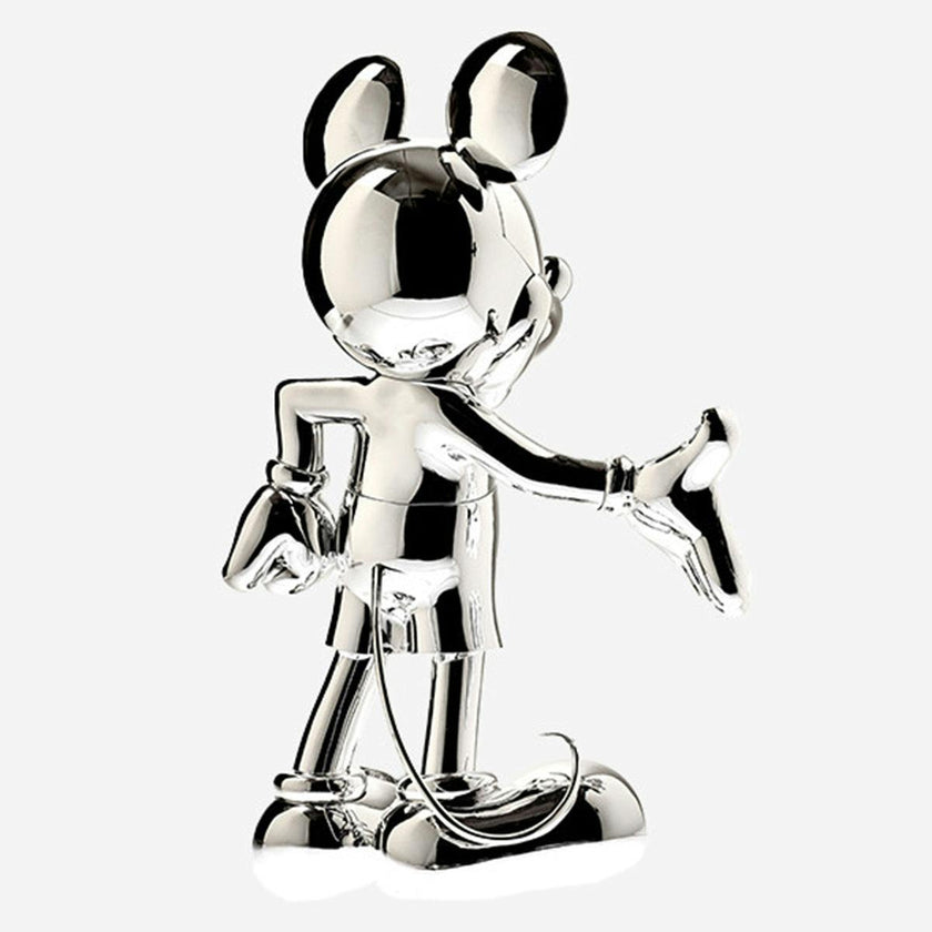 Mickey Mouse WELCOME Silver 12in